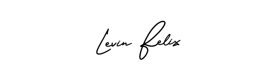 if you are searching for the best signature style for your name Levin Felix. so please give up your signature search. here we have designed multiple signature styles  using AmerikaSignatureDemo-Regular. Levin Felix signature style 3 images and pictures png