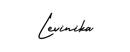The AmerikaSignatureDemo-Regular signature style provides a bold statement for name Levinika. Designed for business owners, executives, and leaders. Levinika signature style 3 images and pictures png