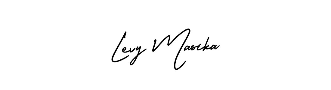 Once you've used our free online signature maker to create your best signature AmerikaSignatureDemo-Regular style, it's time to enjoy all of the benefits that Levy Masika name signing documents. Levy Masika signature style 3 images and pictures png