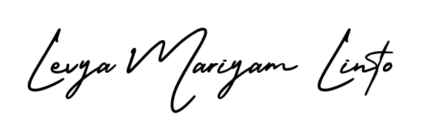 Practice writing Levya Mariyam Linto with the flow of AmerikaSignatureDemo-Regular lettering. A fantastic source of inspiration for developing your personal signature style. Levya Mariyam Linto signature style 3 images and pictures png