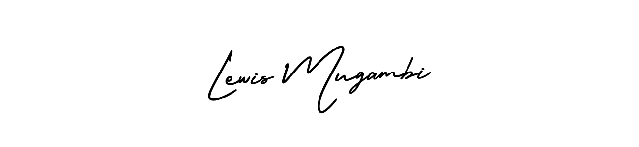 Once you've used our free online signature maker to create your best signature AmerikaSignatureDemo-Regular style, it's time to enjoy all of the benefits that Lewis Mugambi name signing documents. Lewis Mugambi signature style 3 images and pictures png