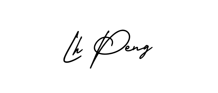 Make a short Lh Peng signature style. Manage your documents anywhere anytime using AmerikaSignatureDemo-Regular. Create and add eSignatures, submit forms, share and send files easily. Lh Peng signature style 3 images and pictures png