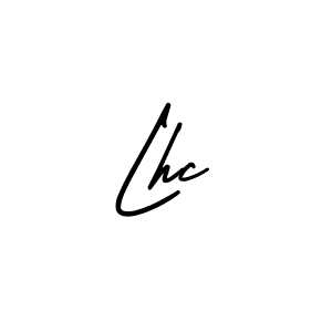 The best way (AmerikaSignatureDemo-Regular) to make a short signature is to pick only two or three words in your name. The name Lhc include a total of six letters. For converting this name. Lhc signature style 3 images and pictures png