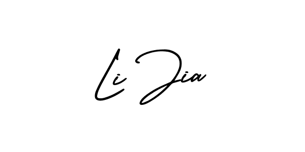 Check out images of Autograph of Li Jia name. Actor Li Jia Signature Style. AmerikaSignatureDemo-Regular is a professional sign style online. Li Jia signature style 3 images and pictures png