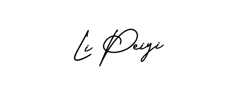 How to make Li Peiyi signature? AmerikaSignatureDemo-Regular is a professional autograph style. Create handwritten signature for Li Peiyi name. Li Peiyi signature style 3 images and pictures png