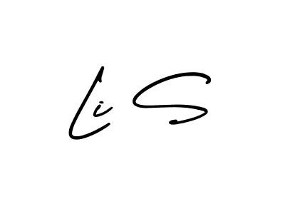 Also You can easily find your signature by using the search form. We will create Li S name handwritten signature images for you free of cost using AmerikaSignatureDemo-Regular sign style. Li S signature style 3 images and pictures png