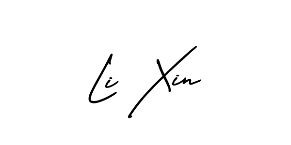 Also You can easily find your signature by using the search form. We will create Li Xin name handwritten signature images for you free of cost using AmerikaSignatureDemo-Regular sign style. Li Xin signature style 3 images and pictures png
