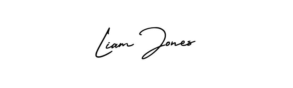 How to make Liam Jones signature? AmerikaSignatureDemo-Regular is a professional autograph style. Create handwritten signature for Liam Jones name. Liam Jones signature style 3 images and pictures png