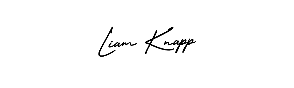 Make a beautiful signature design for name Liam Knapp. Use this online signature maker to create a handwritten signature for free. Liam Knapp signature style 3 images and pictures png