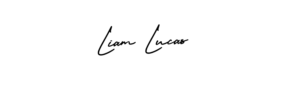 Create a beautiful signature design for name Liam Lucas. With this signature (AmerikaSignatureDemo-Regular) fonts, you can make a handwritten signature for free. Liam Lucas signature style 3 images and pictures png