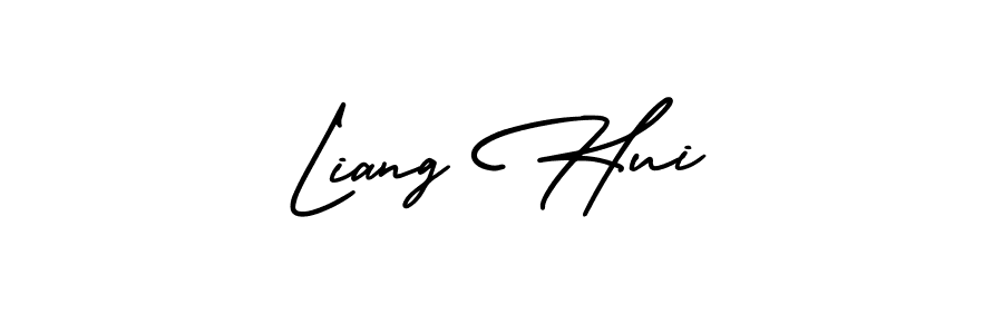 Check out images of Autograph of Liang Hui name. Actor Liang Hui Signature Style. AmerikaSignatureDemo-Regular is a professional sign style online. Liang Hui signature style 3 images and pictures png