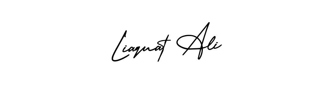 How to make Liaquat Ali signature? AmerikaSignatureDemo-Regular is a professional autograph style. Create handwritten signature for Liaquat Ali name. Liaquat Ali signature style 3 images and pictures png