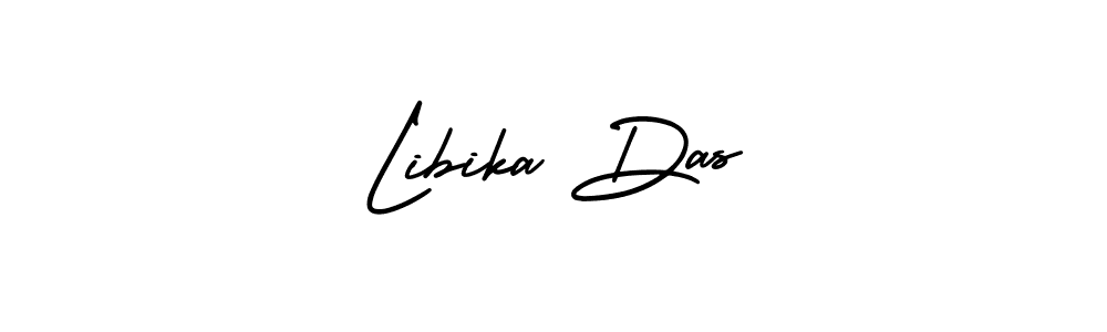 Design your own signature with our free online signature maker. With this signature software, you can create a handwritten (AmerikaSignatureDemo-Regular) signature for name Libika Das. Libika Das signature style 3 images and pictures png