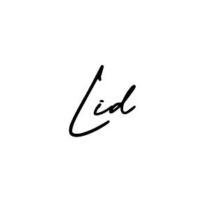 You should practise on your own different ways (AmerikaSignatureDemo-Regular) to write your name (Lid) in signature. don't let someone else do it for you. Lid signature style 3 images and pictures png