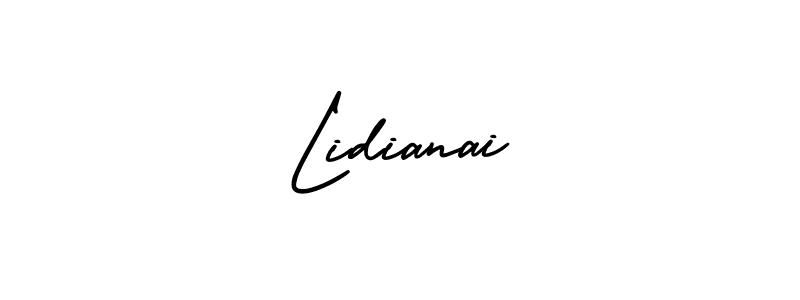 Similarly AmerikaSignatureDemo-Regular is the best handwritten signature design. Signature creator online .You can use it as an online autograph creator for name Lidianai. Lidianai signature style 3 images and pictures png