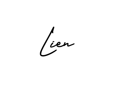 Also we have Lien name is the best signature style. Create professional handwritten signature collection using AmerikaSignatureDemo-Regular autograph style. Lien signature style 3 images and pictures png