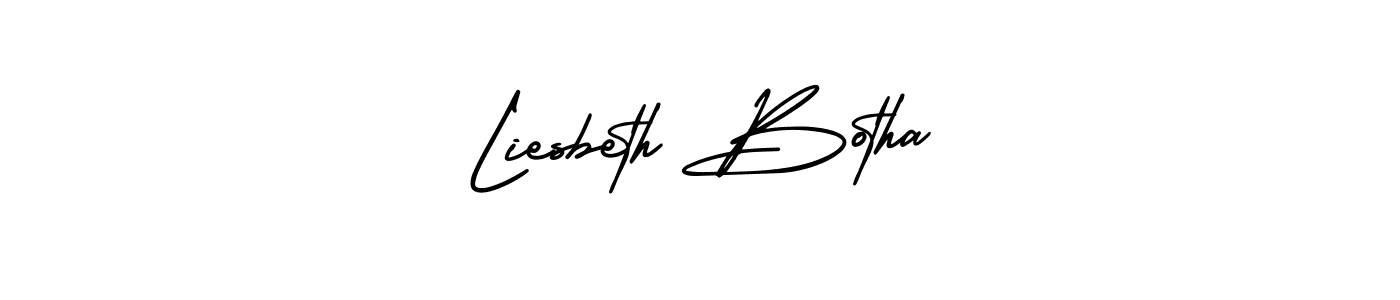 It looks lik you need a new signature style for name Liesbeth Botha. Design unique handwritten (AmerikaSignatureDemo-Regular) signature with our free signature maker in just a few clicks. Liesbeth Botha signature style 3 images and pictures png