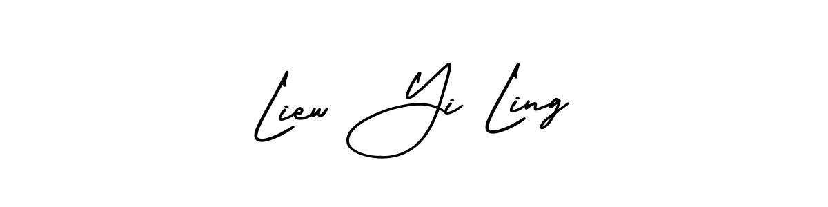Also You can easily find your signature by using the search form. We will create Liew Yi Ling name handwritten signature images for you free of cost using AmerikaSignatureDemo-Regular sign style. Liew Yi Ling signature style 3 images and pictures png