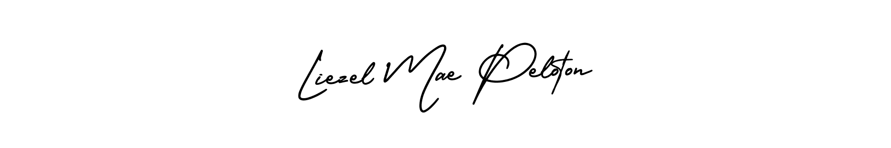 Also we have Liezel Mae Peloton name is the best signature style. Create professional handwritten signature collection using AmerikaSignatureDemo-Regular autograph style. Liezel Mae Peloton signature style 3 images and pictures png