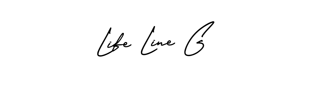 Make a beautiful signature design for name Life Line G. With this signature (AmerikaSignatureDemo-Regular) style, you can create a handwritten signature for free. Life Line G signature style 3 images and pictures png