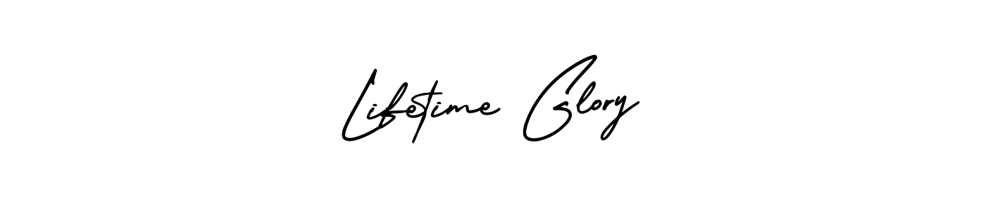 See photos of Lifetime Glory official signature by Spectra . Check more albums & portfolios. Read reviews & check more about AmerikaSignatureDemo-Regular font. Lifetime Glory signature style 3 images and pictures png