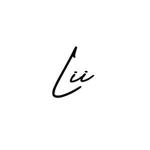 Design your own signature with our free online signature maker. With this signature software, you can create a handwritten (AmerikaSignatureDemo-Regular) signature for name Lii. Lii signature style 3 images and pictures png