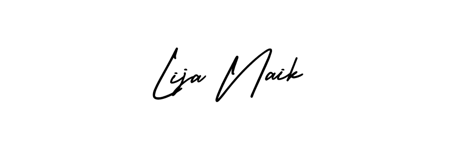 Similarly AmerikaSignatureDemo-Regular is the best handwritten signature design. Signature creator online .You can use it as an online autograph creator for name Lija Naik. Lija Naik signature style 3 images and pictures png