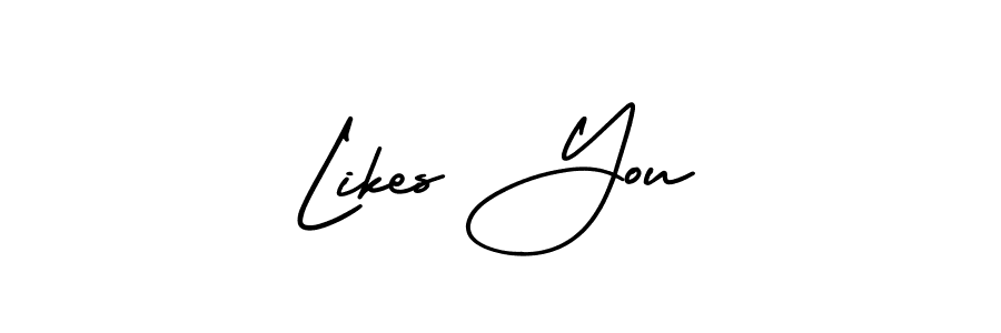 Check out images of Autograph of Likes You name. Actor Likes You Signature Style. AmerikaSignatureDemo-Regular is a professional sign style online. Likes You signature style 3 images and pictures png