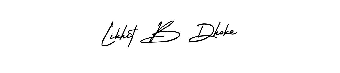 See photos of Likhit B Dhoke official signature by Spectra . Check more albums & portfolios. Read reviews & check more about AmerikaSignatureDemo-Regular font. Likhit B Dhoke signature style 3 images and pictures png