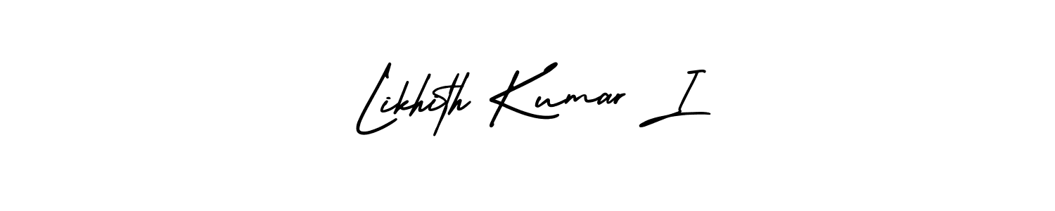 See photos of Likhith Kumar I official signature by Spectra . Check more albums & portfolios. Read reviews & check more about AmerikaSignatureDemo-Regular font. Likhith Kumar I signature style 3 images and pictures png