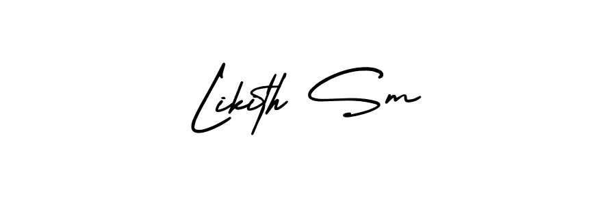Here are the top 10 professional signature styles for the name Likith Sm. These are the best autograph styles you can use for your name. Likith Sm signature style 3 images and pictures png