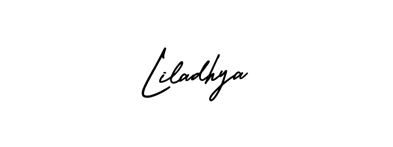 Make a beautiful signature design for name Liladhya. Use this online signature maker to create a handwritten signature for free. Liladhya signature style 3 images and pictures png