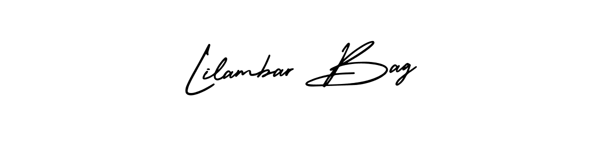 How to Draw Lilambar Bag signature style? AmerikaSignatureDemo-Regular is a latest design signature styles for name Lilambar Bag. Lilambar Bag signature style 3 images and pictures png