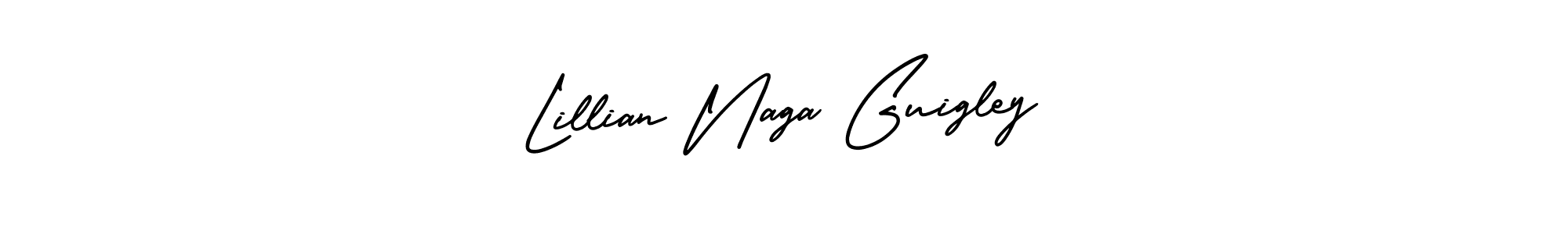 You can use this online signature creator to create a handwritten signature for the name Lillian Naga Guigley. This is the best online autograph maker. Lillian Naga Guigley signature style 3 images and pictures png