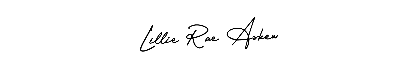 Check out images of Autograph of Lillie Rae Askew name. Actor Lillie Rae Askew Signature Style. AmerikaSignatureDemo-Regular is a professional sign style online. Lillie Rae Askew signature style 3 images and pictures png