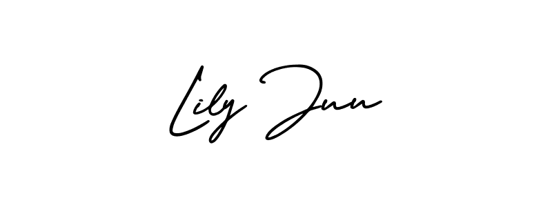 Once you've used our free online signature maker to create your best signature AmerikaSignatureDemo-Regular style, it's time to enjoy all of the benefits that Lily Juu name signing documents. Lily Juu signature style 3 images and pictures png