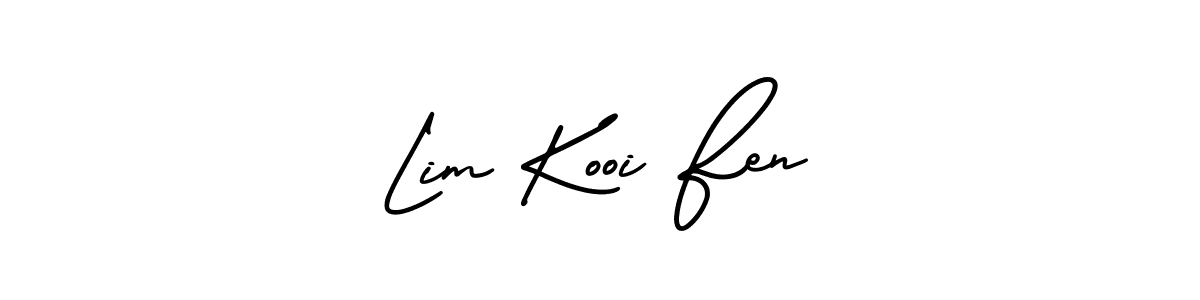 AmerikaSignatureDemo-Regular is a professional signature style that is perfect for those who want to add a touch of class to their signature. It is also a great choice for those who want to make their signature more unique. Get Lim Kooi Fen name to fancy signature for free. Lim Kooi Fen signature style 3 images and pictures png