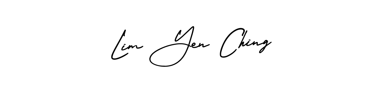Make a beautiful signature design for name Lim Yen Ching. Use this online signature maker to create a handwritten signature for free. Lim Yen Ching signature style 3 images and pictures png