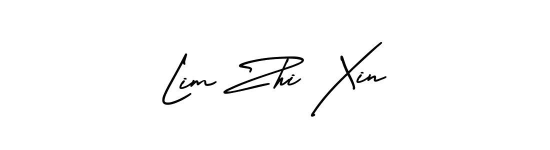 The best way (AmerikaSignatureDemo-Regular) to make a short signature is to pick only two or three words in your name. The name Lim Zhi Xin include a total of six letters. For converting this name. Lim Zhi Xin signature style 3 images and pictures png