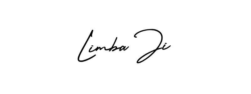 Make a beautiful signature design for name Limba Ji. With this signature (AmerikaSignatureDemo-Regular) style, you can create a handwritten signature for free. Limba Ji signature style 3 images and pictures png