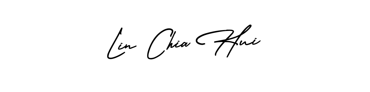 It looks lik you need a new signature style for name Lin Chia Hui. Design unique handwritten (AmerikaSignatureDemo-Regular) signature with our free signature maker in just a few clicks. Lin Chia Hui signature style 3 images and pictures png