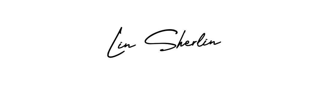 Make a beautiful signature design for name Lin Sherlin. Use this online signature maker to create a handwritten signature for free. Lin Sherlin signature style 3 images and pictures png