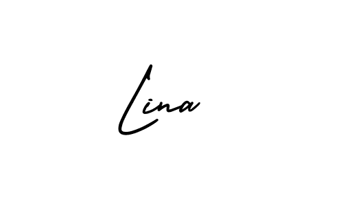Also You can easily find your signature by using the search form. We will create Lina  name handwritten signature images for you free of cost using AmerikaSignatureDemo-Regular sign style. Lina  signature style 3 images and pictures png