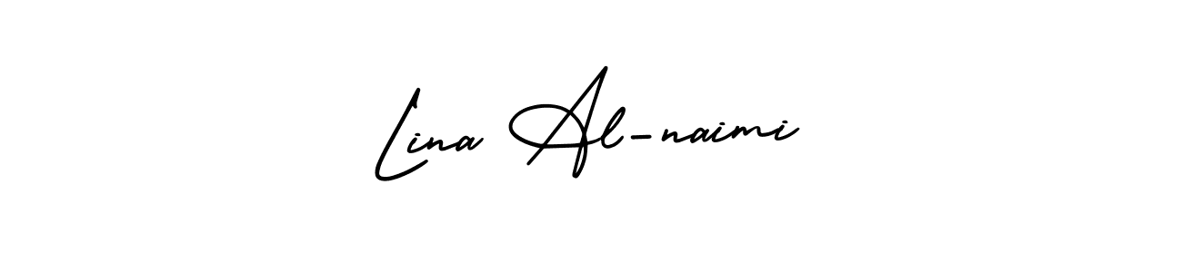 AmerikaSignatureDemo-Regular is a professional signature style that is perfect for those who want to add a touch of class to their signature. It is also a great choice for those who want to make their signature more unique. Get Lina Al-naimi name to fancy signature for free. Lina Al-naimi signature style 3 images and pictures png