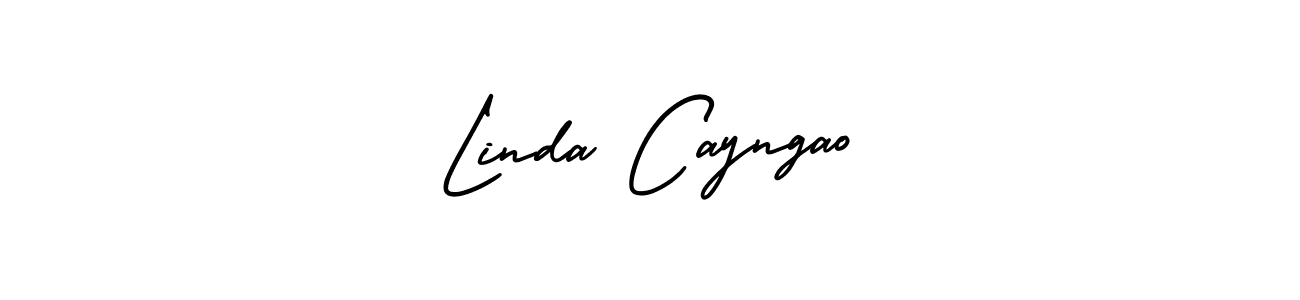 Also we have Linda Cayngao name is the best signature style. Create professional handwritten signature collection using AmerikaSignatureDemo-Regular autograph style. Linda Cayngao signature style 3 images and pictures png