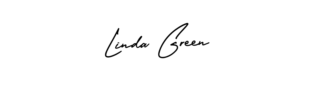 Design your own signature with our free online signature maker. With this signature software, you can create a handwritten (AmerikaSignatureDemo-Regular) signature for name Linda Green. Linda Green signature style 3 images and pictures png