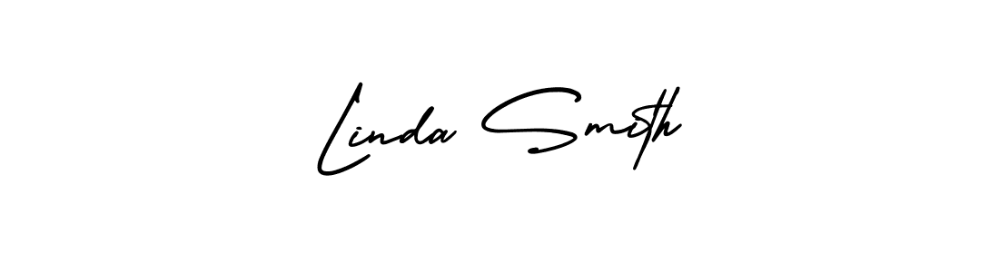Best and Professional Signature Style for Linda Smith. AmerikaSignatureDemo-Regular Best Signature Style Collection. Linda Smith signature style 3 images and pictures png