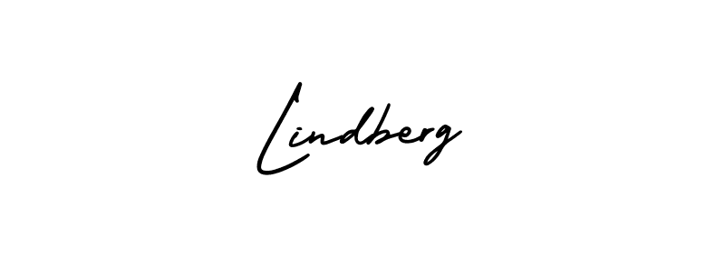 It looks lik you need a new signature style for name Lindberg. Design unique handwritten (AmerikaSignatureDemo-Regular) signature with our free signature maker in just a few clicks. Lindberg signature style 3 images and pictures png