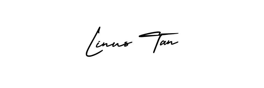 It looks lik you need a new signature style for name Linus Tan. Design unique handwritten (AmerikaSignatureDemo-Regular) signature with our free signature maker in just a few clicks. Linus Tan signature style 3 images and pictures png