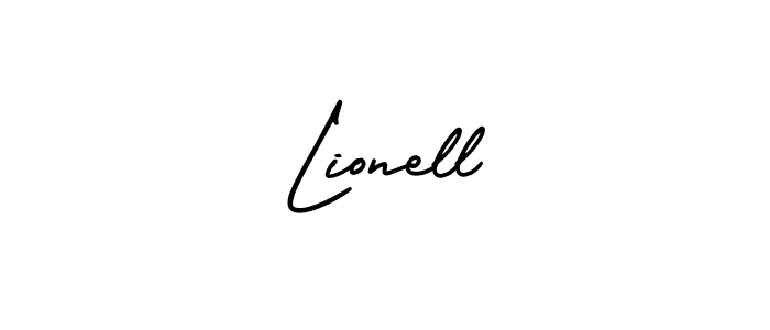 Design your own signature with our free online signature maker. With this signature software, you can create a handwritten (AmerikaSignatureDemo-Regular) signature for name Lionell. Lionell signature style 3 images and pictures png